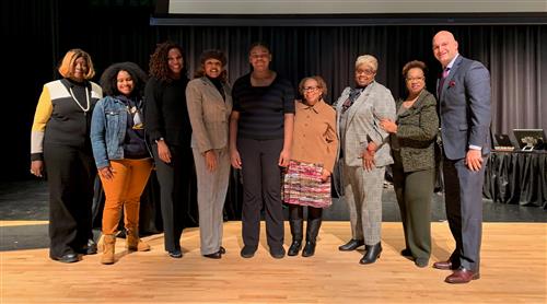 Charisse Woods and Board Members 
